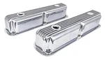 Jegs Polished Finned Aluminum Valve Covers For 1964-1992 Small Block Mopar 318, New. Price: $305.99.
