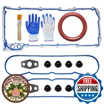 Lobiutiya Oil Pan Gasket Kit Chevy Silverado Tahoe Gmc Sierra Yukon 12612350 New. Price: $72.87.