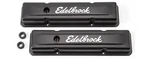 Edelbrock Signature Series Black Valve Covers 4443 Chevy Sbc 283 305 350 400 New. Price: $59.95.