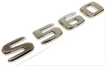 #2 S560 Chrome Replacement For Mercedes Rear Trunk Emblem Badge Nameplate Decal New. Price: $13.99.