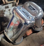 Breathers Pair Polished Mooneyes Vtg Hot Rod Valve Cover Crankcase Gasser New. Price: $199.98.