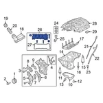 For Dodge Durango 2016-2025 4893799AJ Left Engine Valve Cover New. Price: $181.06.