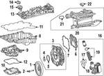 Genuine Mercedes-benz Camshaft Bearing Housing 254-050-20-02 New. Price: $1408.85.