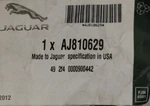 Genuine Jaguar Grommet Part Number - AJ810629 New. Price: $50.00.