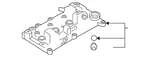 Genuine Nissan Valve Cover 13264-5NA3A New. Price: $490.48.