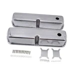 1 Set Shlpdfm Polished Aluminum Silver Tall Valve Covers Hole With Grommets New. Price: $170.85.