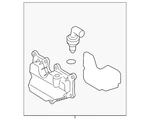 Genuine Mazda Engine Crankcase Vent Valve LF50-13-570A New. Price: $62.09.