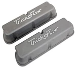 Two (2) Trick Flow Cast Aluminum Valve Covers 5140B802 Ford Small Block V8 New. Price: $499.98.