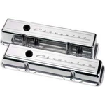 Billet Specialties Sbc Polished Chevrolet Logo Short Valve Covers P/n 95123 New. Price: $234.50.