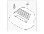 Genuine Ford Engine Cover DM5Z-6A949-C New. Price: $167.32.