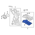 For Mazda 6 2018-2021 PY8W10235 Engine Valve Cover Gasket New. Price: $27.97.