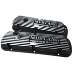 Scott Drake Valve Cover "mustang Powered By Ford" Block Logo Black Pair 289/3... New. Price: $255.95.