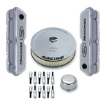 Ford Racing Engine Dress-up Kit Stamped Steel Chrome With Black L... New. Price: $286.99.
