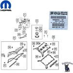 3.0L Cylinder Head Cover Gasket Oem Mopar 68490021AA New. Price: $9.50.