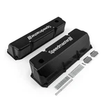 Ford 351C Cleveland Black Aluminum Valve Covers Tall W/ Hole New. Price: $127.26.