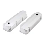 Short Bolt Aluminum Valve Covers W/ Breather Holes Clear Anodized Ford Bbf New. Price: $205.24.