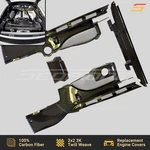 Scopione Carbon Fiber Engine Bay Covers Panel Kit For Audi 08-12 R8 V8 V10 Coupe New. Price: $3450.00.