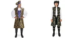 Priate Mens Costumes Royal Brocade Pirate Tunic Vest Set Great 4 Beauty& Beast New. Price: $68.00.