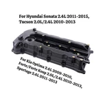 Engine Valve Cover Assembly With Gasket For Sonata Tucson Optima Sportage New. Price: $54.99.