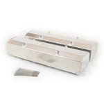 Canton Engine Valve Cover 65-200; Tall Satin Aluminum For Chevy 262-400 Sbc New. Price: $284.30.