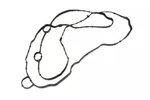 Genuine Acdelco Valve Cover Gasket 12649041 New. Price: $34.76.