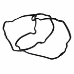 Genuine Ford Valve Cover Gasket 9L8Z-6584-B New. Price: $47.88.