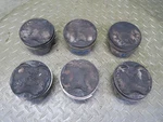 2002 Porsche Boxster 986 3.2L M96.21 Engine Motor Piston Set Of Used. Price: $185.16.