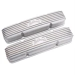 Edelbrock 41459 Classic Small Block Fits Chevy Valve Cover, Satin New. Price: $268.95.