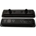 Chevrolet Performance Valve Cover Kit Sbc Circle Track Steel Black- 25534359 New. Price: $334.58.