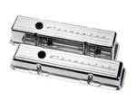Billet Specialties 95123 Script Short Valve Cover For Small Block Chevy New. Price: $244.06.