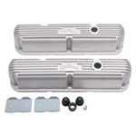 Edelbrock Valve Cover Kit Classic Finned Sbm La- 41769 New. Price: $355.90.