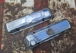 Pair Chrome Pontiac 389 421 Valve Covers 1962-1966 Gto Grand Prix Tempest V8 Used. Price: $139.00.