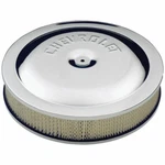 Proform 141-307 14" Chrome-plated Air Cleaner Kit Embossed Chevrolet Logo New. Price: $79.95.