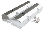Mr. Gasket 6817G Fabricated Aluminum Valve Covers - Silver Finish New. Price: $215.95.