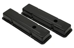 Mr. Gasket 9800BP Chevy Sbc Smooth Top Short Valve Covers W/baffles Flat Black New. Price: $59.95.