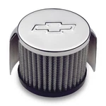 Proform Engine Valve Cover Breather 3 Dia Chevy Logo Push-in Style W/hood New. Price: $46.77.