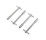 Mr. Gasket 9820 Valve Cover Wing Bolts 1/4-20 X 5 Inch Chrome Plated New. Price: $23.51.