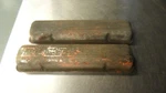 Vintage Chevrolet 283-327-350 Script Valve Covers Straight Holes Oem Sbc 02AC2 Used. Price: $74.95.
