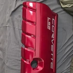 Corvette C6 LS2 Red Rail Cover Only Oil New. Price: $175.00.