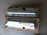 3908923 325174 Nos Gm Big Block Chrome Valve Covers Used. Price: $500.00.