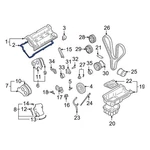 For Hyundai XG300 2001 2244135520 Engine Valve Cover Gasket New. Price: $26.45.