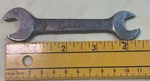 Vintage 1910S Cadillac Script 1025 Double Opened End Wrench Used. Price: $39.95.