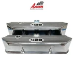 Ford Fe 428 Tall Valve Covers Polished Die-cast Aluminum Ansen Usa New. Price: $295.00.