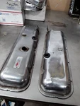 1968-69 Corvette Original Big Block Chevy 427 Valve Covers Chrome Correct Gm Used. Price: $275.00.