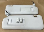 2007-2015 Mazda CX-9 CX9 Sun Visor Left Right Light Gray Oem Used W/clips. Price: $74.00.