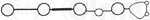 For Elring 473.670 Gasket, Cylinder Head Cover Neu. Price: $13.92.