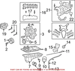 Genuine Oem Mopar Driver Left Engine Valve Cover For Dodge Dakota Ram 1500 New. Price: $281.40.