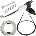 Yoxufa Mini Bike Brake Lever Kit Drum Cable Shoes Replacement For Coleman New. Price: $24.17.