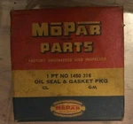 54 56 57 Plymouth Dodge Desoto Cyl Timing Cover Seal Mopar 1450316 Nos New. Price: $9.30.