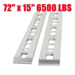 Labwork 72" 6' X 14" 6500 Lbs Aluminum Hook Ramp Truck Trailer Hauler Tractor New. Price: $198.19.